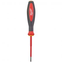Milwaukee 0.4mm x 2.5mm x 75mm VDE Slotted Screwdriver