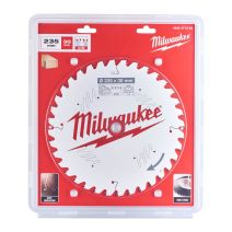 Milwaukee 235mm x 30mm x 36T Circular Saw Blade with Anti-Friction Coating