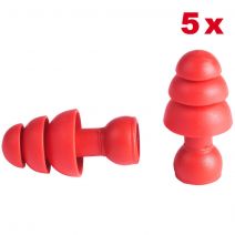 Milwaukee 5 Pair Silicone Replacement Ear Plug Pack