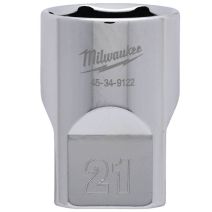 Milwaukee 21mm 1/2" Drive Chrome Socket
