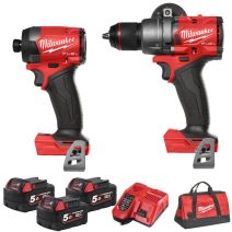 Milwaukee M18FPP2A3-503B 2 Piece M18 FUEL Power Pack