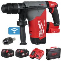 Milwaukee M18ONEFHPX-502X M18 One Key FUEL High Performance SDS+ Hammer with FIXTEC Chuck