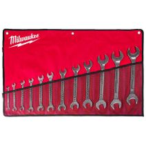 Milwaukee 12 Piece Double Open End Spanner Set