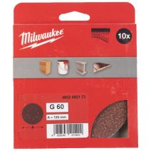Milwaukee 60 Grit 125mm Sanding Discs