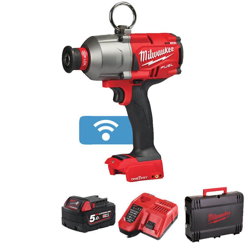 ミィ Milwaukee M18ONEFHIWH716-501X M18 One Key High Torque 7/16