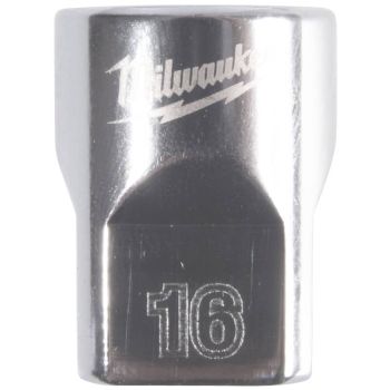 Milwaukee 16mm 3/8" Drive 12-Point Chrome Socket