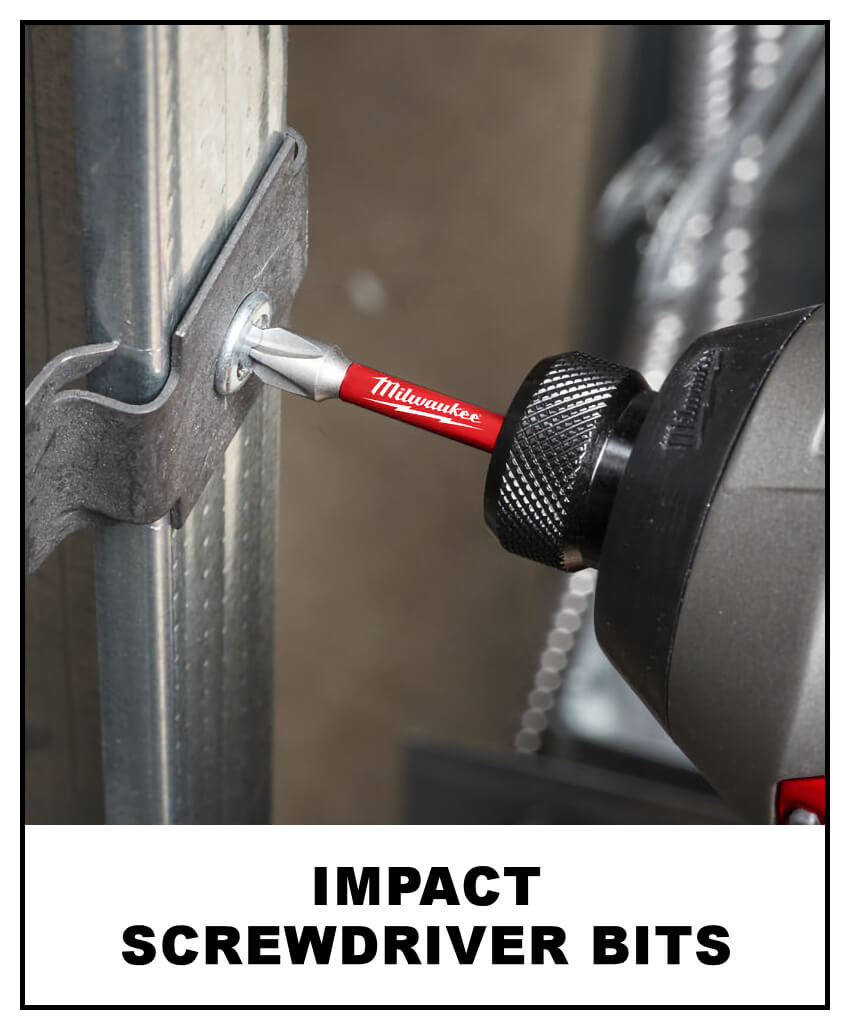 Milwaukee Impact ShockWave Screwdriver Bits